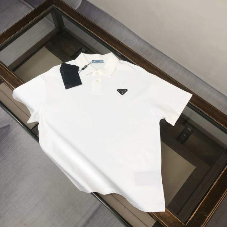 Picture of Prada Polo Shirts Short _SKUPradaS-XLfxtx0825541